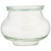 Marks International WE-901 WECK Glass Storage Container, Deco Shape, 19.7
