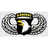 Mitchell Proffitt 101st Airborne Jump Wings Decal