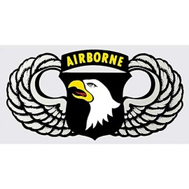 Mitchell Proffitt 101st Airborne Jump Wings Decal