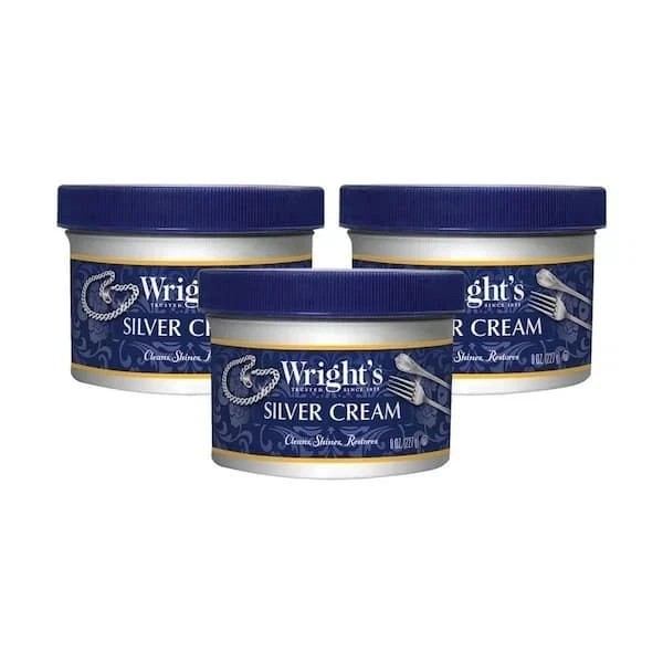 Branded Wright's Silver Cleaner and Polish Cream - 8 Oz