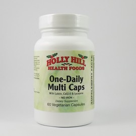 Holly Hill Health Foods, One-Daily Multi Caps, 60 Vegetarian Capsules