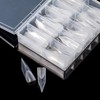 BNG Pack of 120 Matte Dual Nail Shapes for Gel