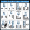 1/4" Flat Bottom Drill Bits, 2Pcs Solid Carbide Drill Bits,