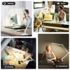 SKYLEO LED Desk Lamp with Slim Base - Adjustable Swing