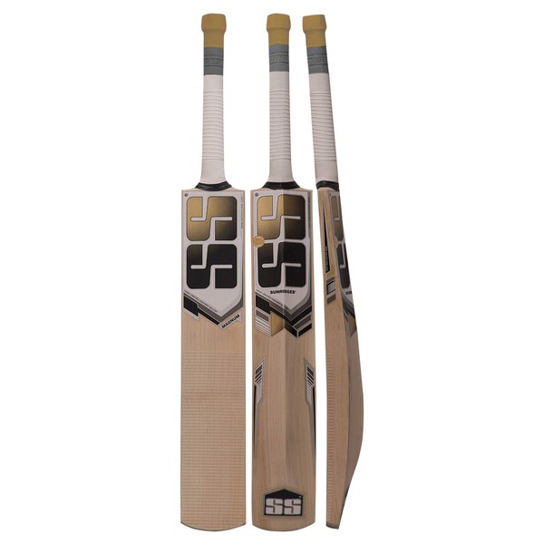SS Magnum Cricket Bat For Mens and Boys (Beige, Size -3) | Material: Kashmir Willow | Lightweight | Free Cover | Ready to play | For Intermediate Player | Ideal For Leather Ball