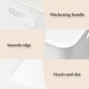 Yishyfier Plastic Storage Baskets Bins Boxes With Lids,Organizing Container White