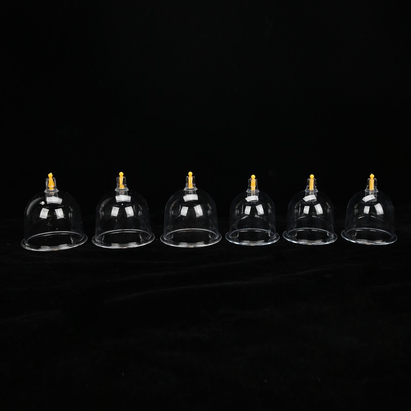 24pcs Professional Magnetic Therapy Vacuum Suction Cupping Set Body Treatment