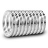 1 Inch Heavy Duty Key Rings - 10PCS Key Rings