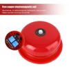 Garsent Fire Alarm Bell, 220V/24V/12V 6inch Stainless Steel School Factory