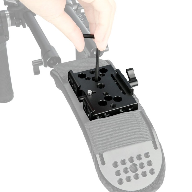 NICEYRIG Quick Release Plate for Manfrotto 577 501 504 701