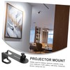 TEHAUX Adjustable Projector Wall Mount Bracket Rotatable Stand for Various