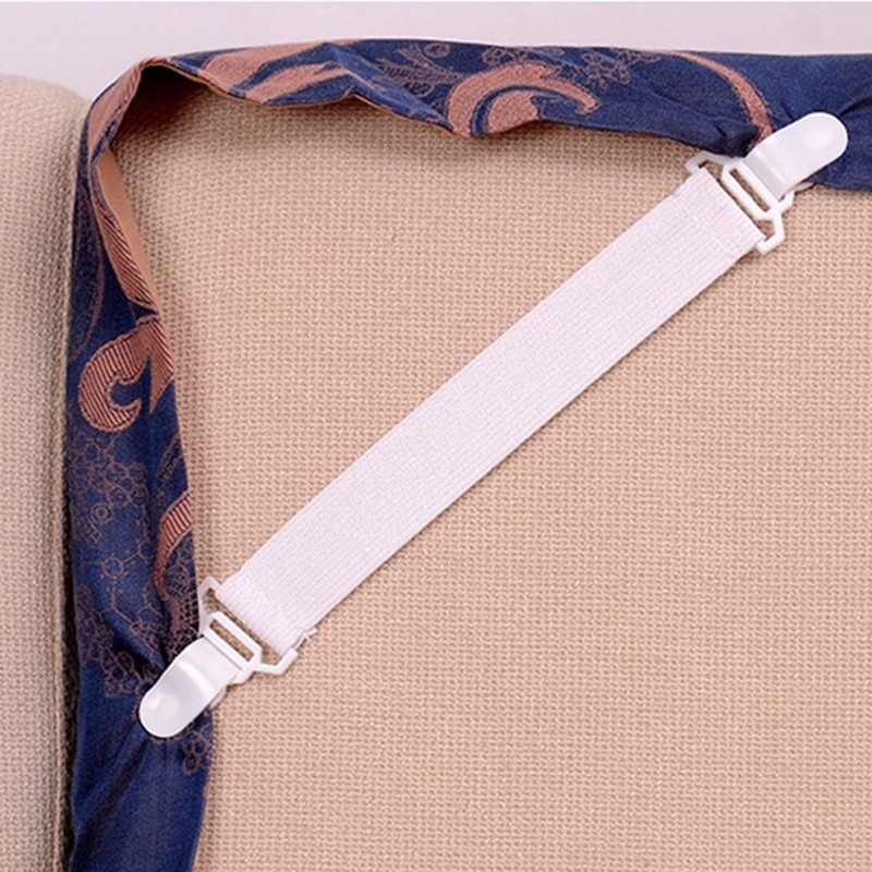 12 Pcs Adjustable Bed Sheet Fasteners Suspenders, Sheet Band Straps
