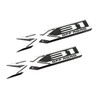 2pcs X31 Off Road Emblems 3D Rear Bodyside Badge Replacement