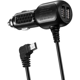 Car Power Cable Charger Cord Compatible for ORSKEY Dash Cam, Pathinglek,Ssontong,Zhiroad,Nextbase,Claoner,IIWEY S1 S2 T1 Dash Cam Vehicle Power Supply