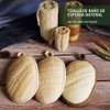 Esponja de baño natural 4 piezas exfoliante corporal de fibra