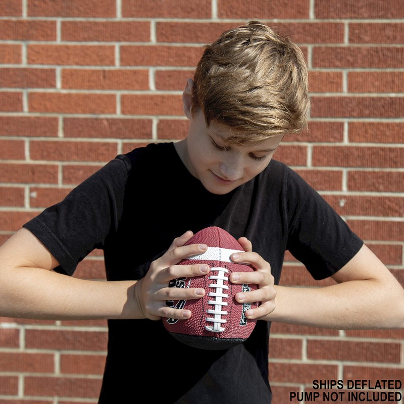 Passback Junior Rubber Football, Ages 9-13, Youth Training Football, (Ships