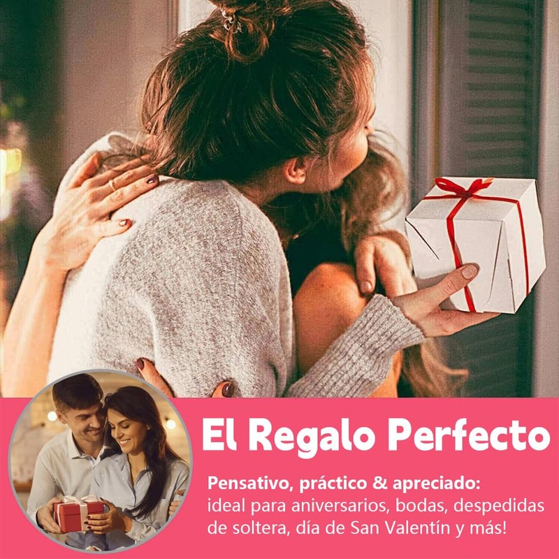 NINOMO Tarjetas Juego de Pareja, Juego de Preguntas para Parejas
