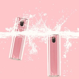 2PCS Screen Cleaner Touchscreen Mist Spray, Touchscreen Mist Cleaner, Screen Cleaner Spray and Wipe, Fingerprint-Proof Screen Cleaner for All Phones, Laptop and Tablet Screens (Pink+Grey)