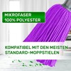 Universal Purple Microfibre Mop Head has a length of 30