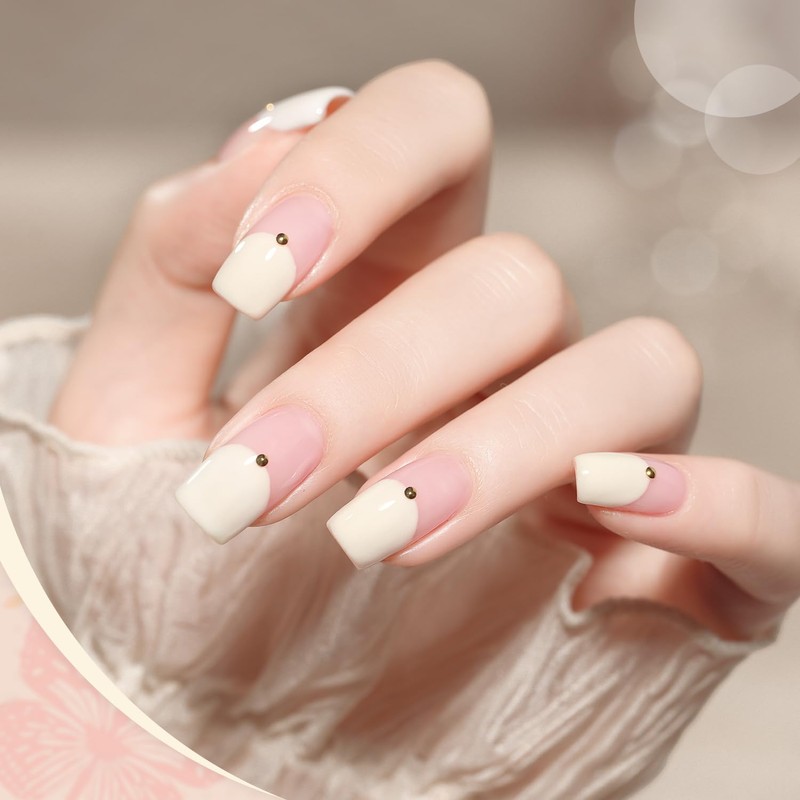 GAOY White Gel Nail Polish, 16ml Soak Off Gel Polish,