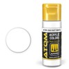 AMMO by Mig Atom Paint: Matt White Acrylic Paint 20ml
