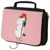 Parent-New Mr. & Mrs. Panda Unicorn Bube Toiletry Bag, red,