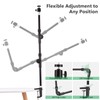 Eacam ST-01 Flexible Foldable Desk Mount Stand Metal Bracket with