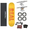 Real Skateboard Complete Bold Team Yellow 8.06" Independent Trucks, Soft