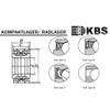 KBS Wheel Bearing 34620037 DAC