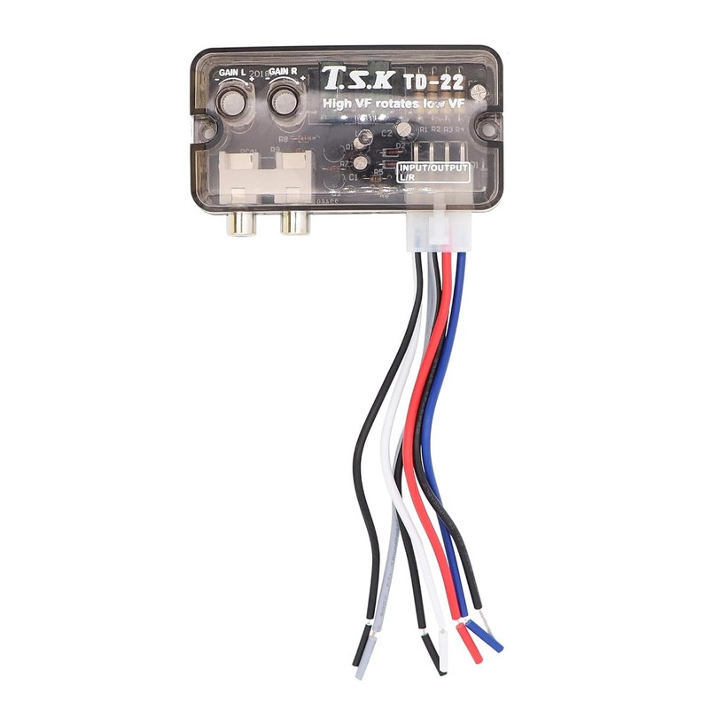 AIMALL High to Low Frequency Car Audio Converter, TD-22 Speaker