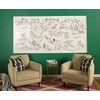 Rust-Oleum 241140-2PK Specialty Dry Erase Brush-On Paint Kit, White, 2