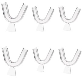 6 Pack Teeth Whitening Mouth Trays & Mouth Guard for Teeth Grinding - Reusable, Moldable Dental Trays for Bruxism, Anti Snoring Solution, Comfortable Nighttime Dental Guards for Teeth Protection