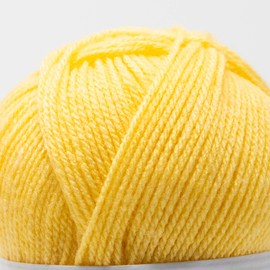 Korbond DK Buttercup Yarn - 100g Acrylic Wool - Lightweight, Hypoallergenic & Durable Double Knit Crochet Yarn Knitting Wool (290m Total)