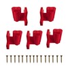 aeobdai 5 Packs Tool Holder for Milwaukee M12 Wall Mount