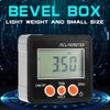 Digital Magnetic Inclinometer Angle Gauge Meter Protractor 4 x 90°