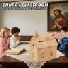 Amcortn Offering Boxes for Church - Prayer Request Box, Wood