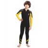ZCCO Kids Wetsuit,2.5mm Neoprene Diving Suit for Teens,Full Body Swimsuit