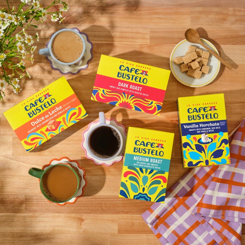 Café Bustelo Dark Roast, Single Serve Coffee Pods, 10 Count