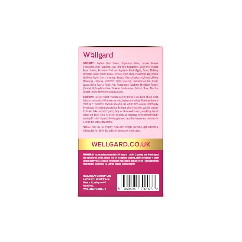 Wellgard 14 Day Gut Ritual - Psyllium Husk Fibre Supplement
