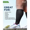 Pembrook 3 Pairs Plus Size Compression Socks Wide Calf -