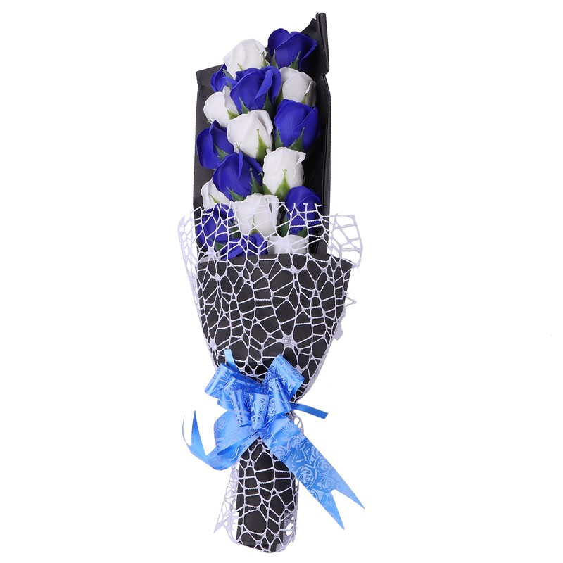 Soap Flower Innovative Artificial Rose Bouquet Gift Wedding Valentine's Day