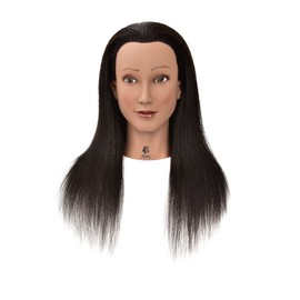 Ladella Beauty 24 " Cosmetology (Heavy Density) 100 %Human Hair Mannequin Manikin Training Head - Zuri