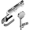 Cobbe Hand Shower Holder, No Drilling, Adjustable Shower Head Holder,
