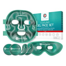 Medi Grade Máscara Facial De Hielo Refrescante Y Máscara De
