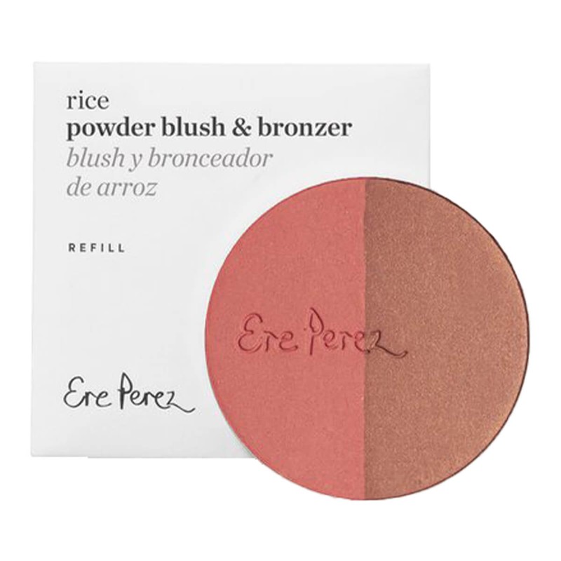 Ere Perez Rice Powder Blush & Bronzer Refill, Roma