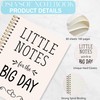 OSLYSOF Wedding Planning Spiral Notebook, Marriage Journal for Couples, Engagement