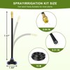 Automatic Drip Irrigation Kit - 50FT with Tool-Free Quick Connectors,