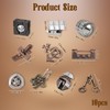 10 Pcs Metal Brain Teaser Puzzles Teaser 3D Steel Puzzle