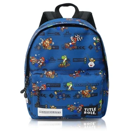 Title Roll, Mario Kart, Kids, Mario Luigi, Goods, Large Capacity, B5 Storage, navy, F