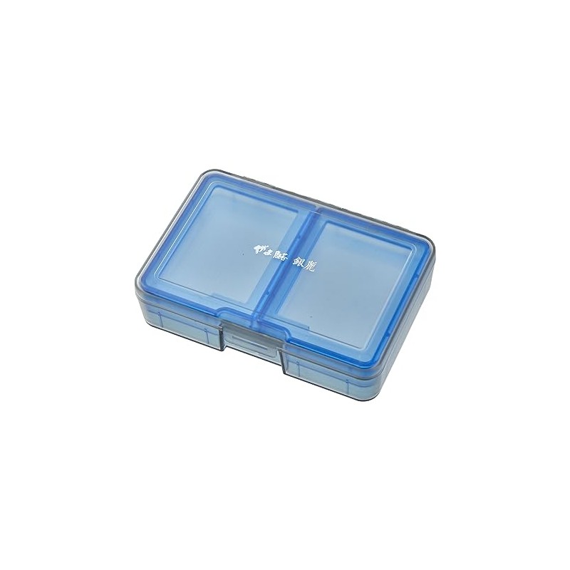 Gamakatsu G WK2001 Wakasagi Ginrei Bait Box, Clear Gray x
